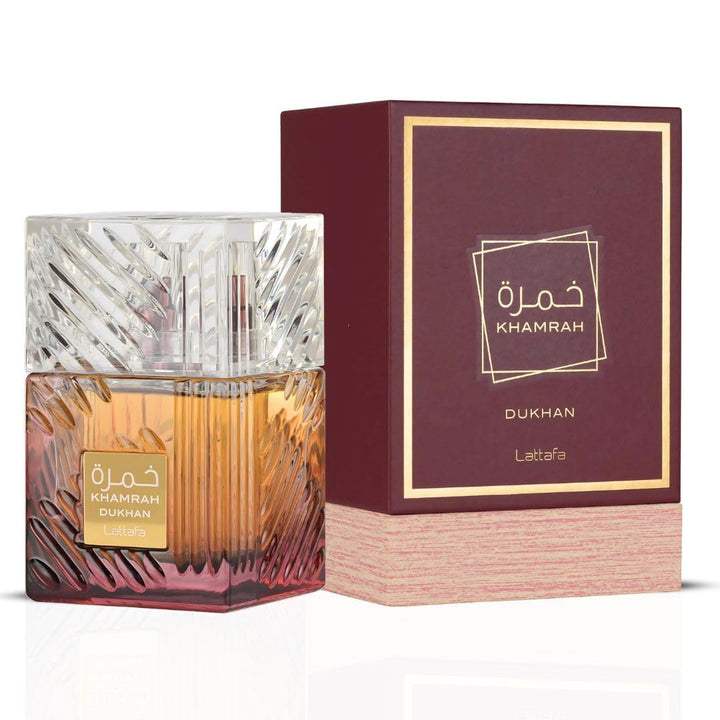 Lattafa Khamrah Dukhan EDP Spray 3.4 oz