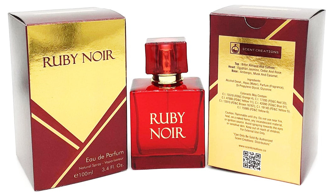 Ruby Noir Eau De Parfum Mysterious Scent