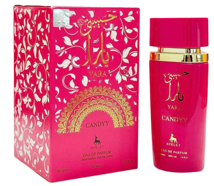 Yara Candyy Eau De Parfum 3.4 Oz for Women by Ayelet