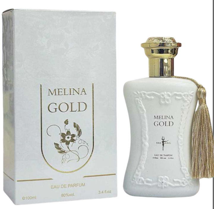 Melina Gold Eau De Parfum 3.4 Oz for Women