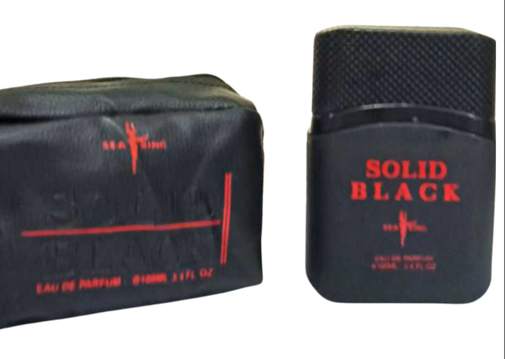 Solid Black Eau De Parfum 3.4 Oz for Men