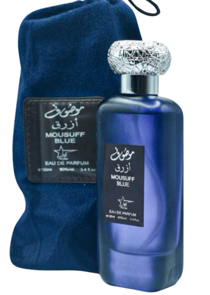 Mousuff Blue Eau De Parfum 3.4 Oz for Men