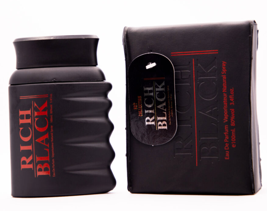 Rich Black Eau De Parfum 3.4 Oz for Men