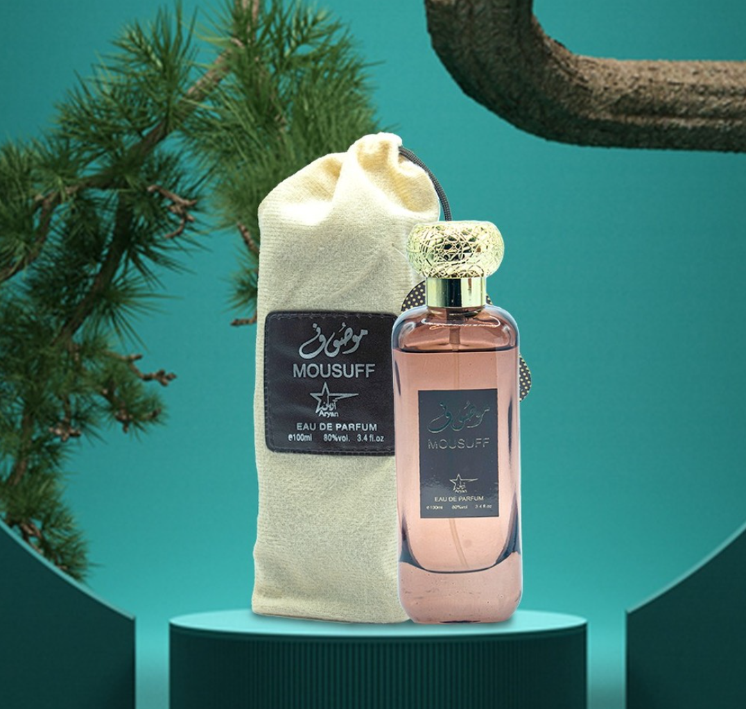 Mousuff Brown Eau De Parfum 3.4 Oz for Men